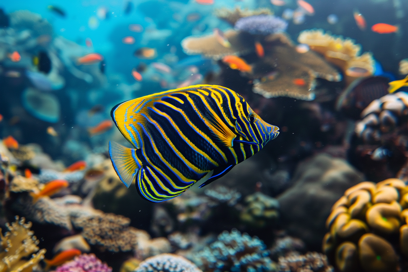 Image gratuite Poisson-ange tropical 2