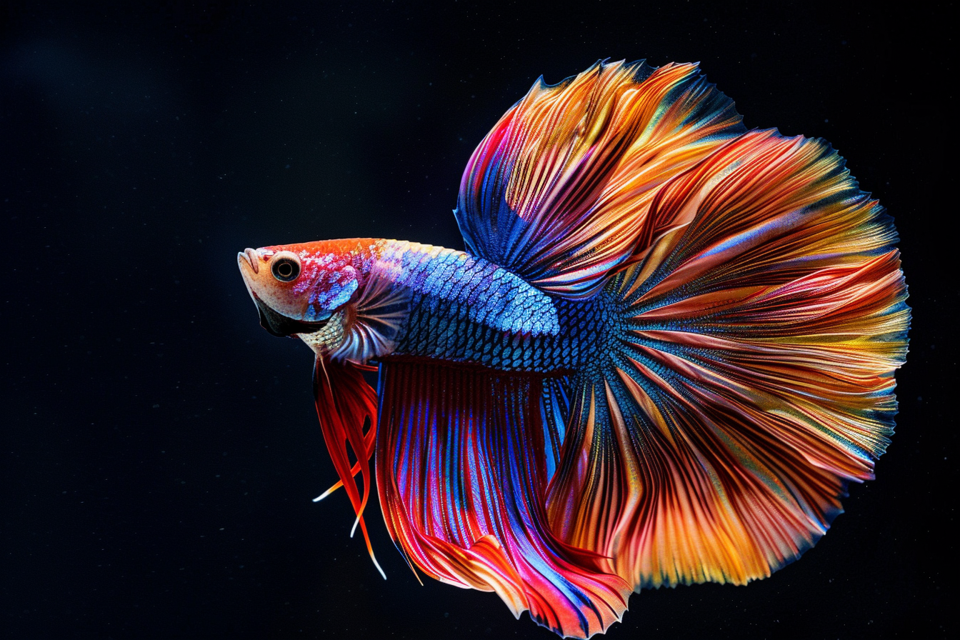 Image gratuite Poisson betta coloré 1