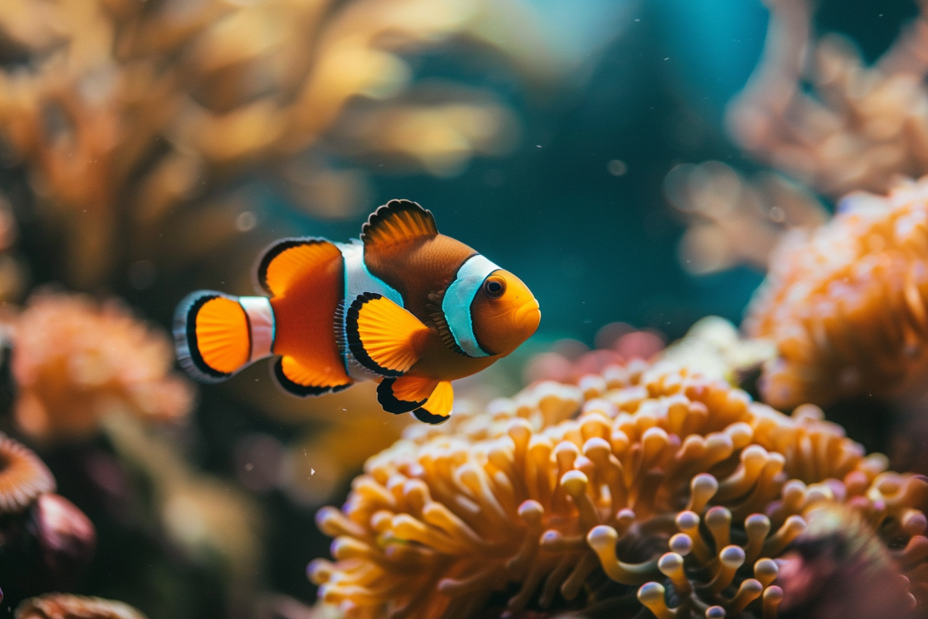 Image gratuite Poisson-clown et coraux 4