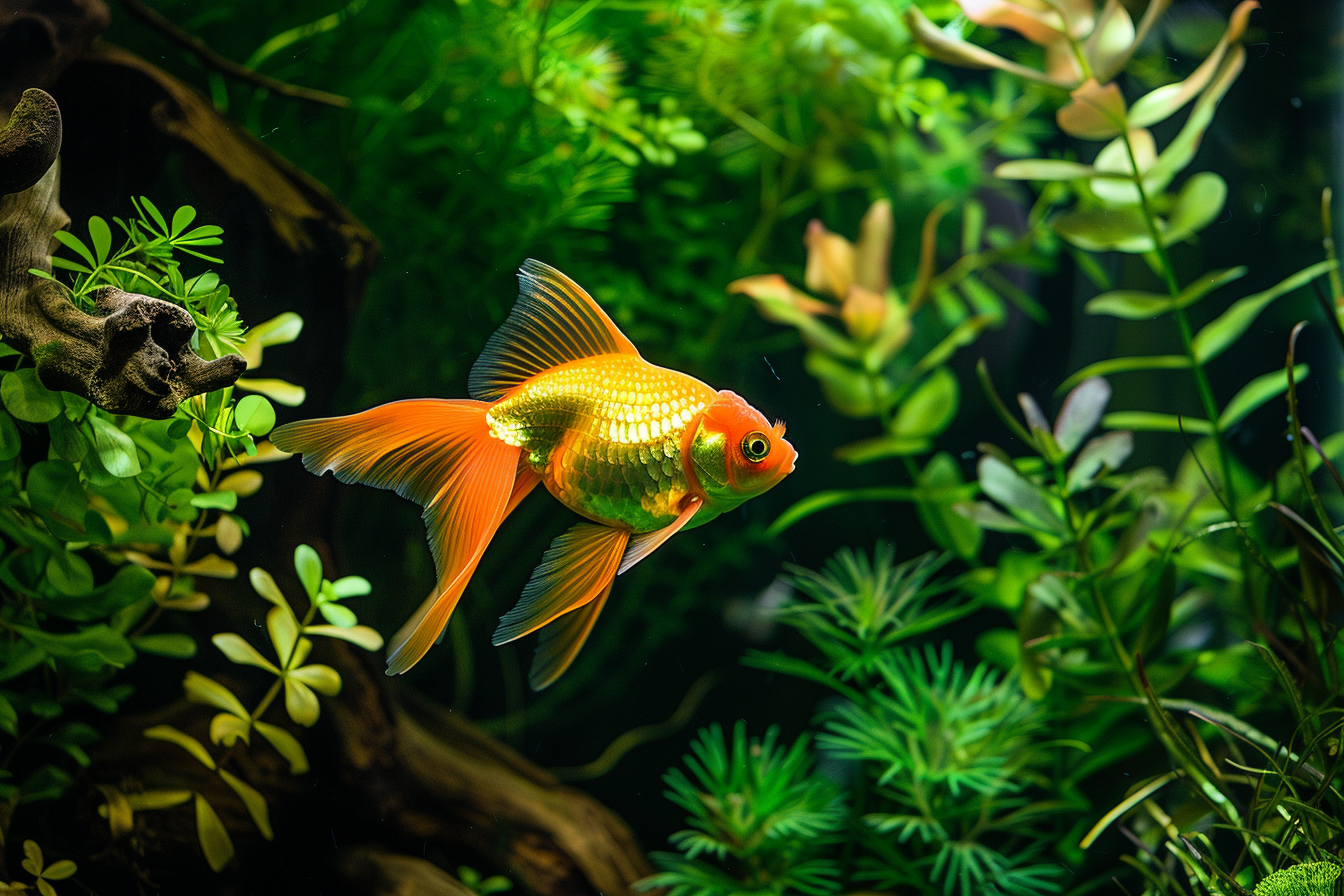 Image gratuite Poisson rouge dans un aquarium 3
