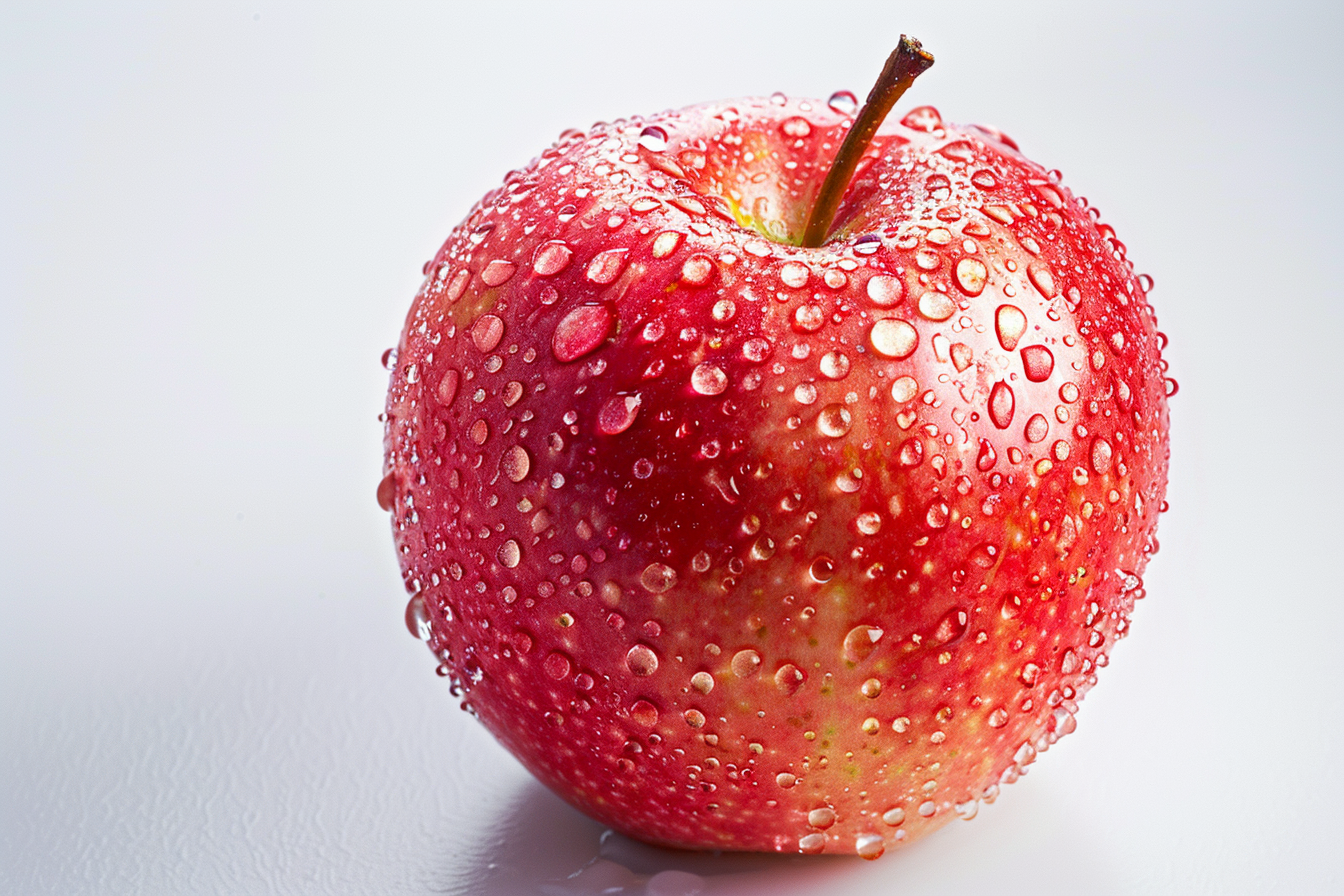 Image gratuite Pomme avec gouttelettes d&rsquo;eau 9