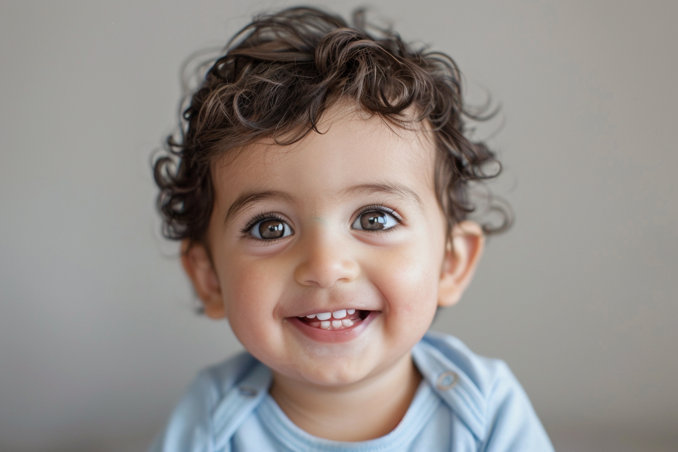 Image gratuite Portrait d&rsquo;un bébé arabe 1