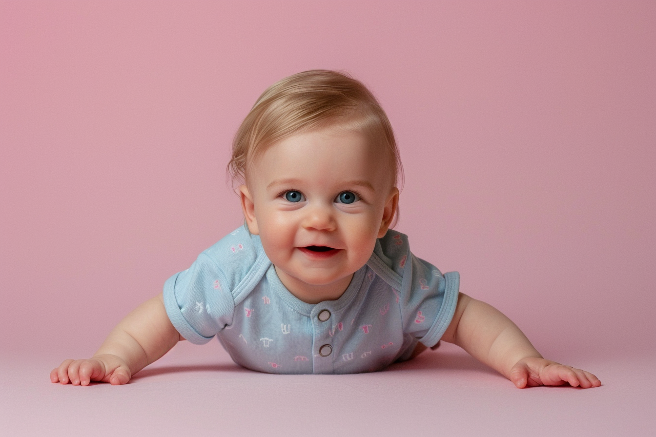 Image gratuite Portrait d&rsquo;un bébé européen 2