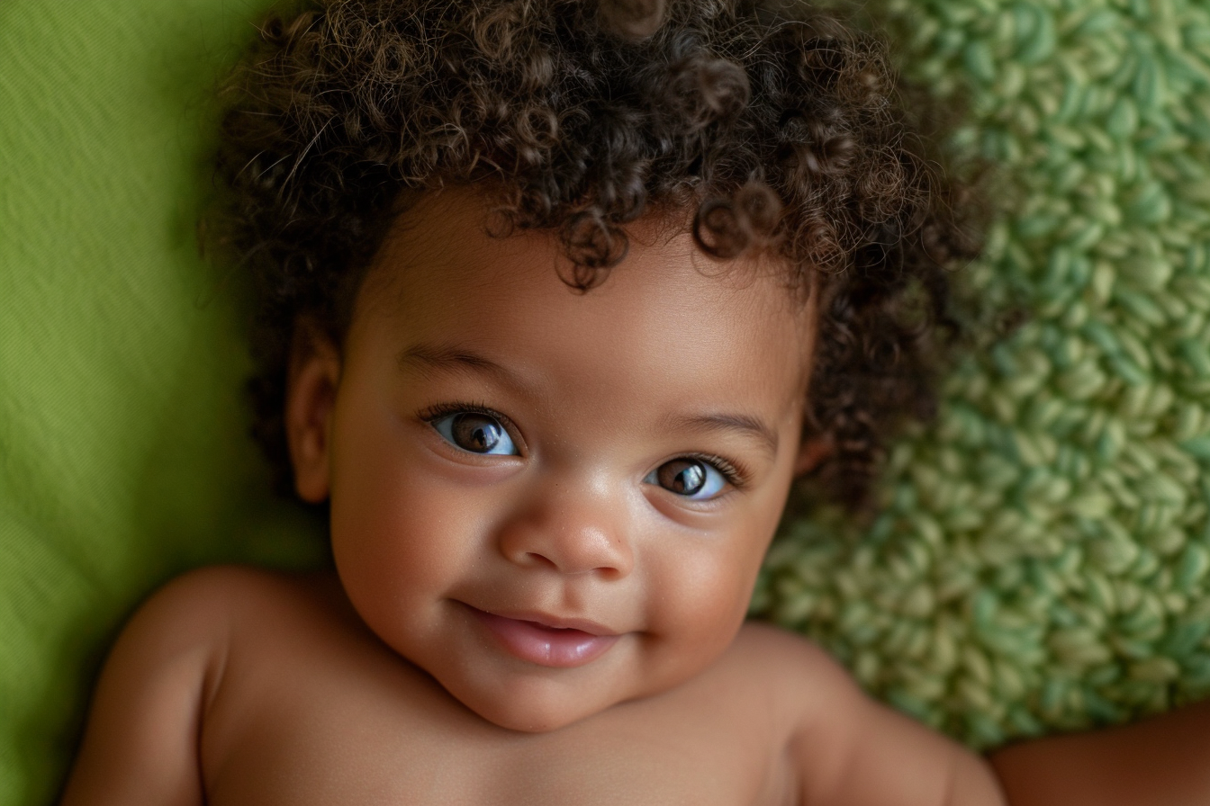 Image gratuite Portrait d&rsquo;un bébé indigène 3