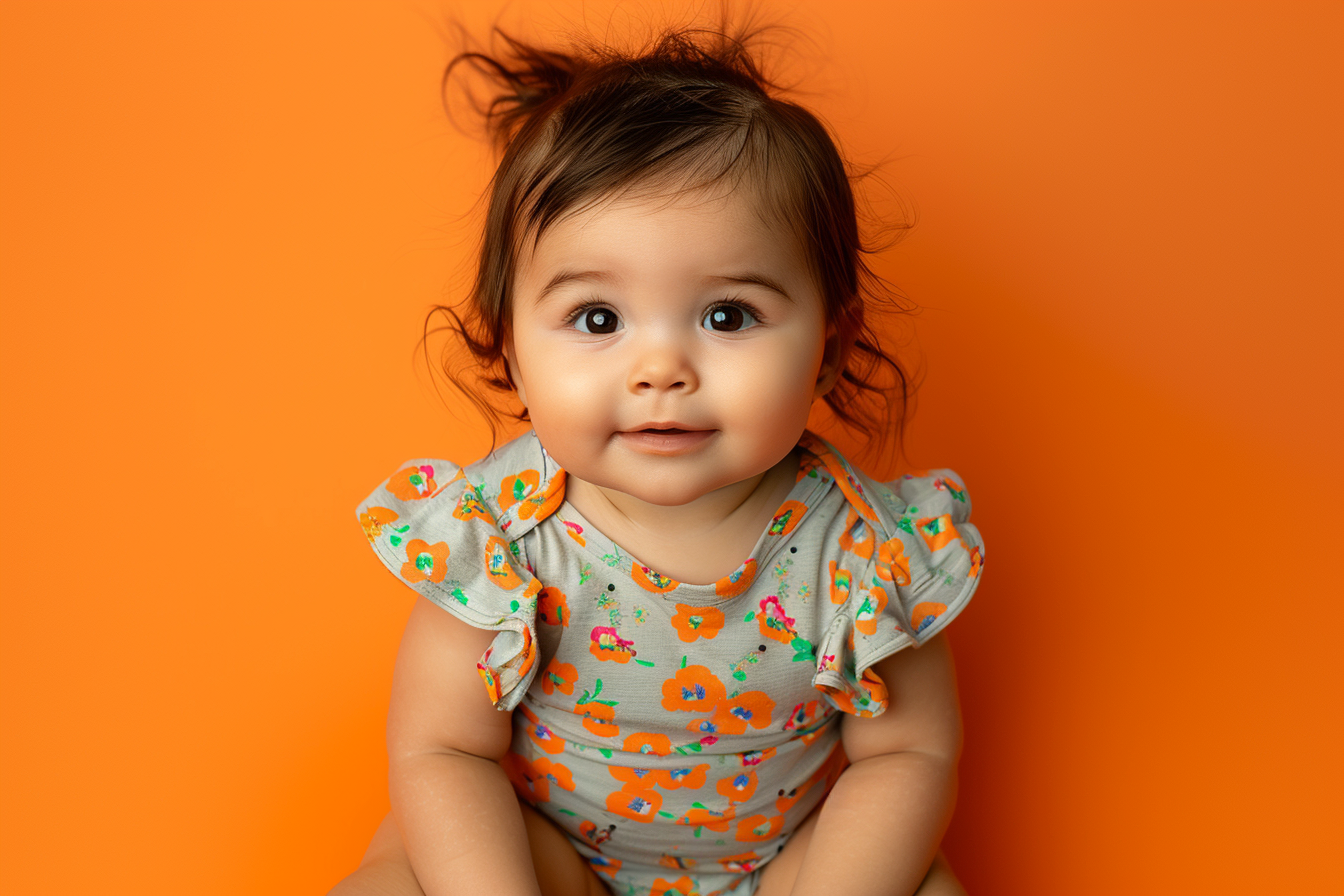 Image gratuite Portrait d&rsquo;un bébé latino 1