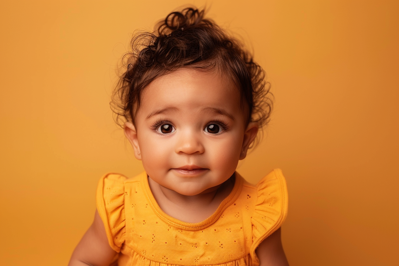 Image gratuite Portrait d&rsquo;un bébé latino 2