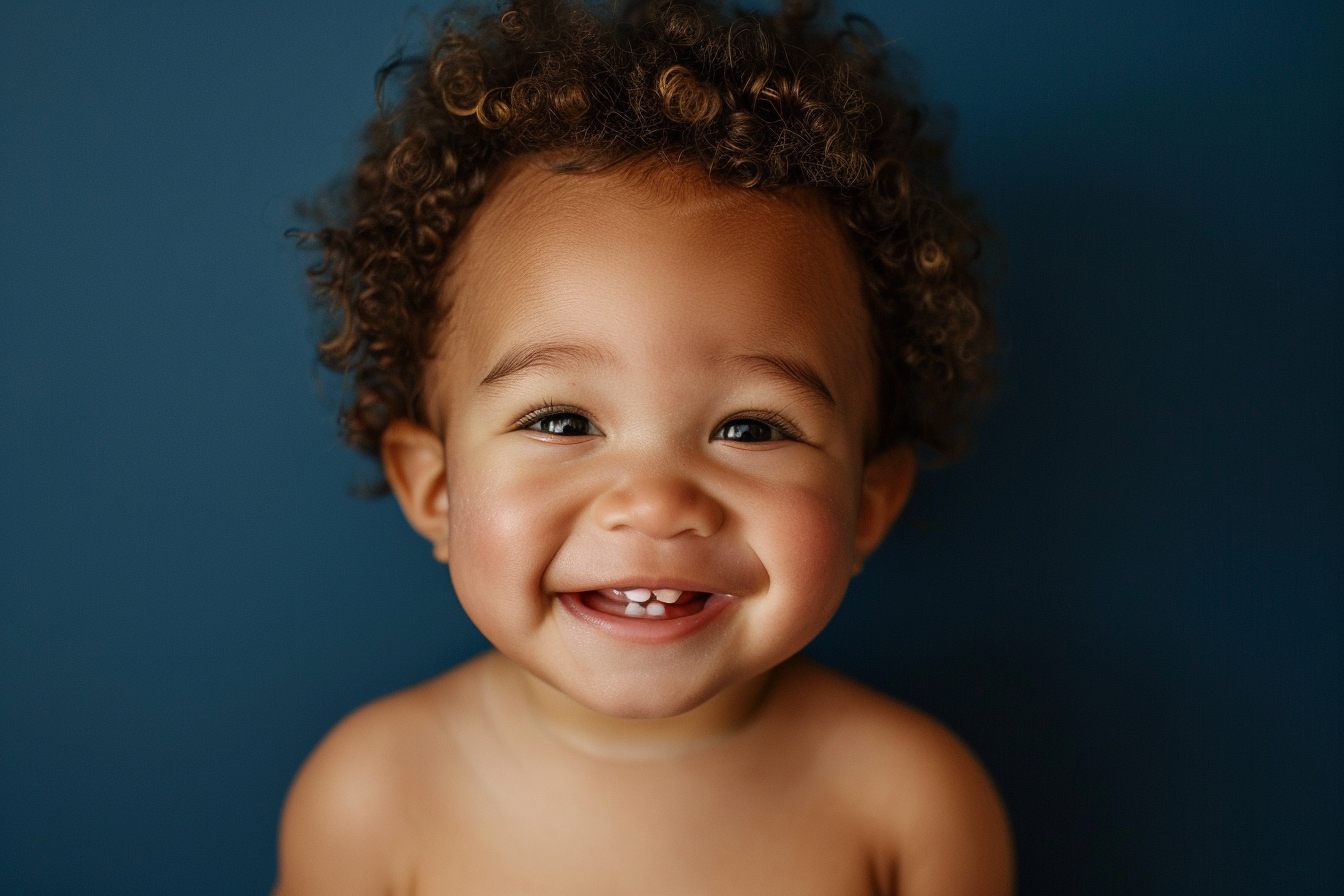 Image gratuite Portrait d&rsquo;un bébé métis 2