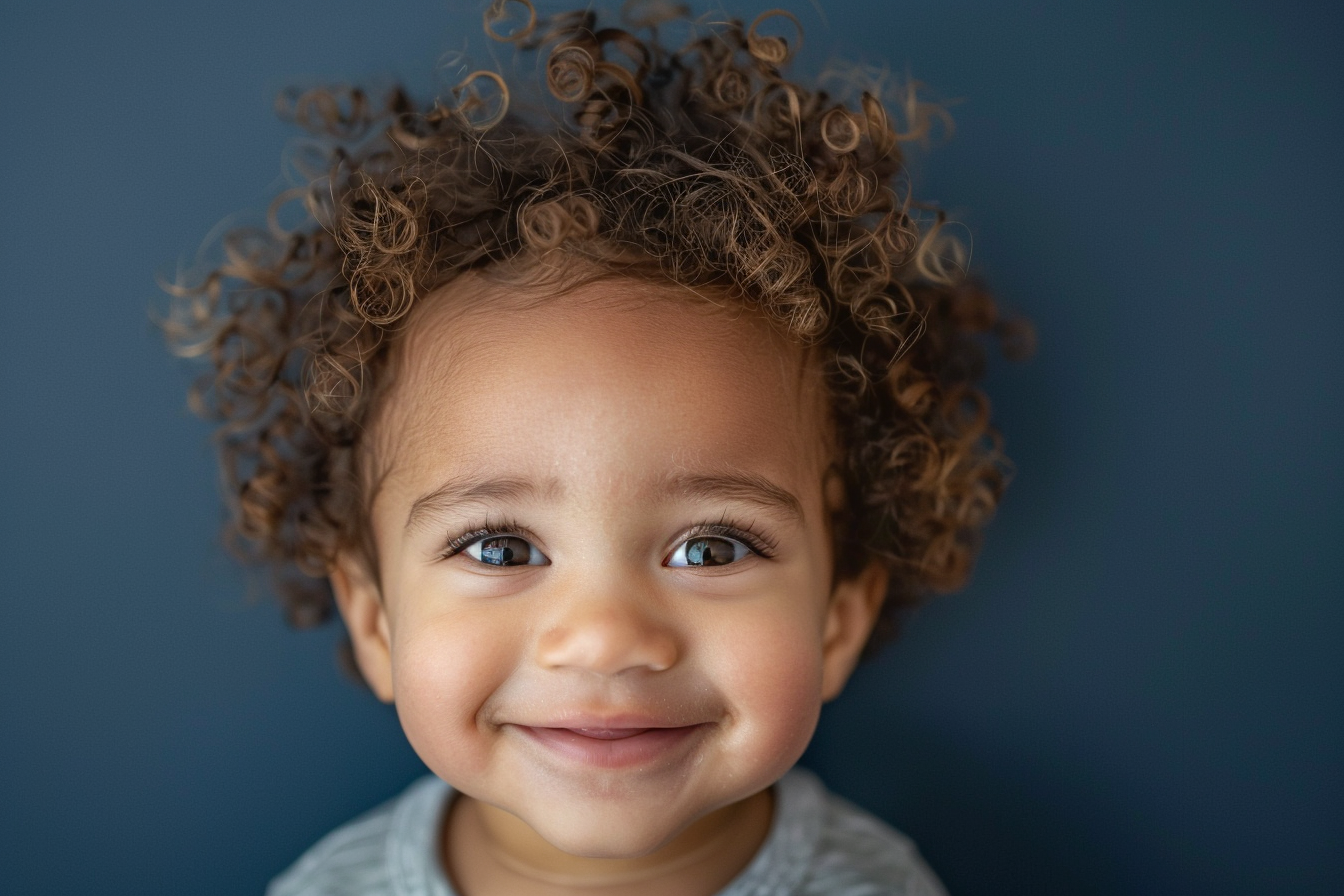 Image gratuite Portrait d&rsquo;un bébé métis 3