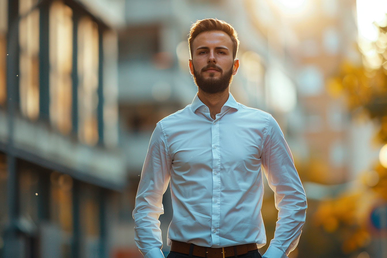 Image gratuite Portrait d&rsquo;un commercial 4