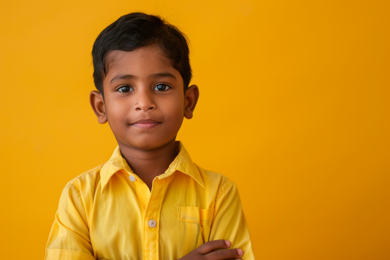 Image gratuite Portrait d&rsquo;un enfant indien 2