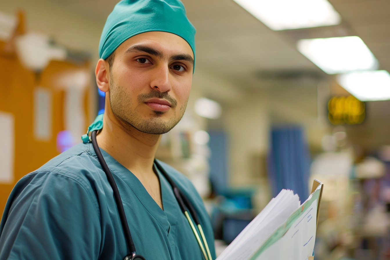 Image gratuite Portrait d&rsquo;un infirmier 5