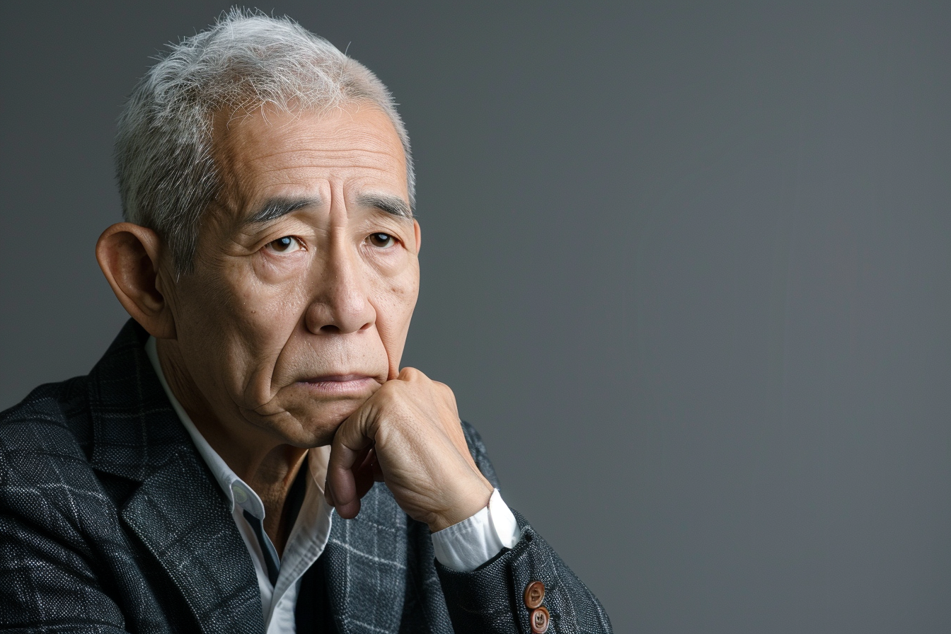 Image gratuite Portrait d&rsquo;un senior asiatique 1