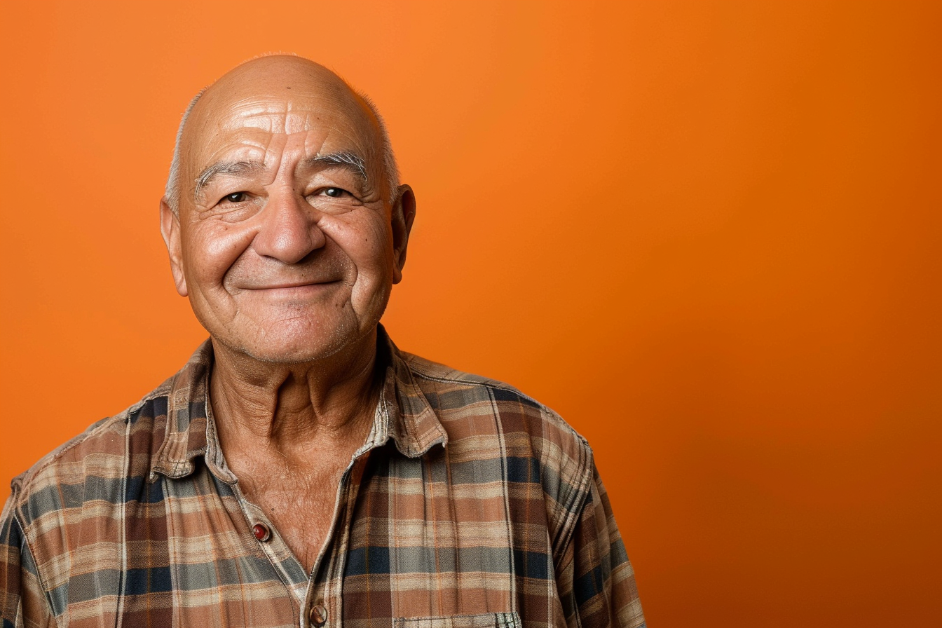 Image gratuite Portrait d&rsquo;un senior latino 1