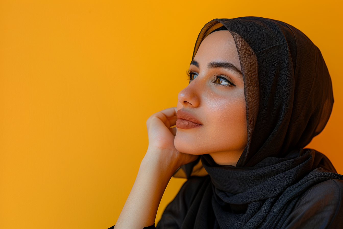 Image gratuite Portrait d&rsquo;une jeune adulte arabe 2