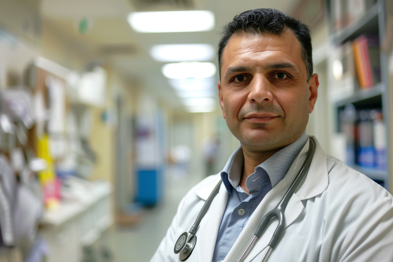 Image gratuite Portrait médecin arabe 3