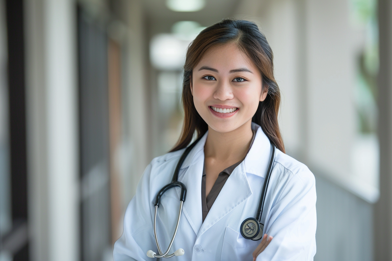 Image gratuite Portrait médecin asiatique 4