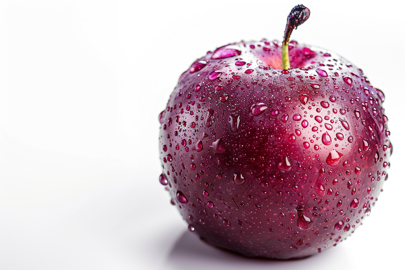 Image gratuite Prune avec gouttelettes d&rsquo;eau 3