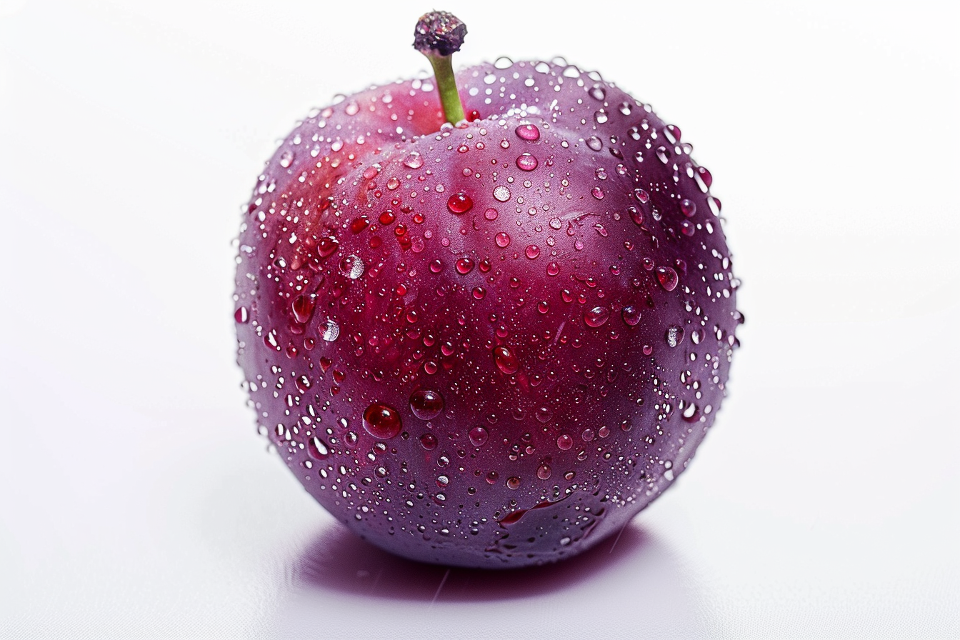 Image gratuite Prune avec gouttelettes d&rsquo;eau 4