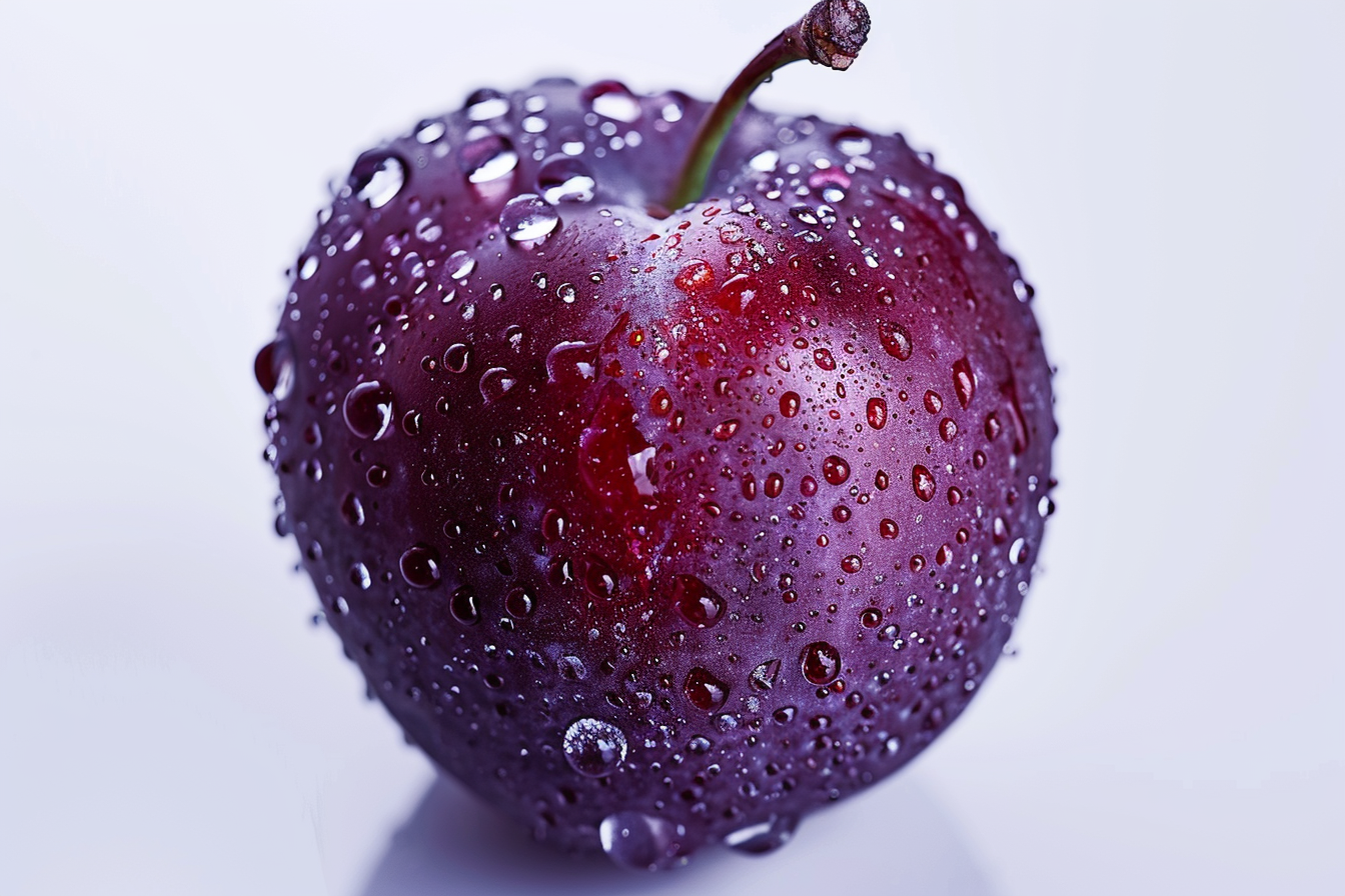 Image gratuite Prune avec gouttelettes d&rsquo;eau 7