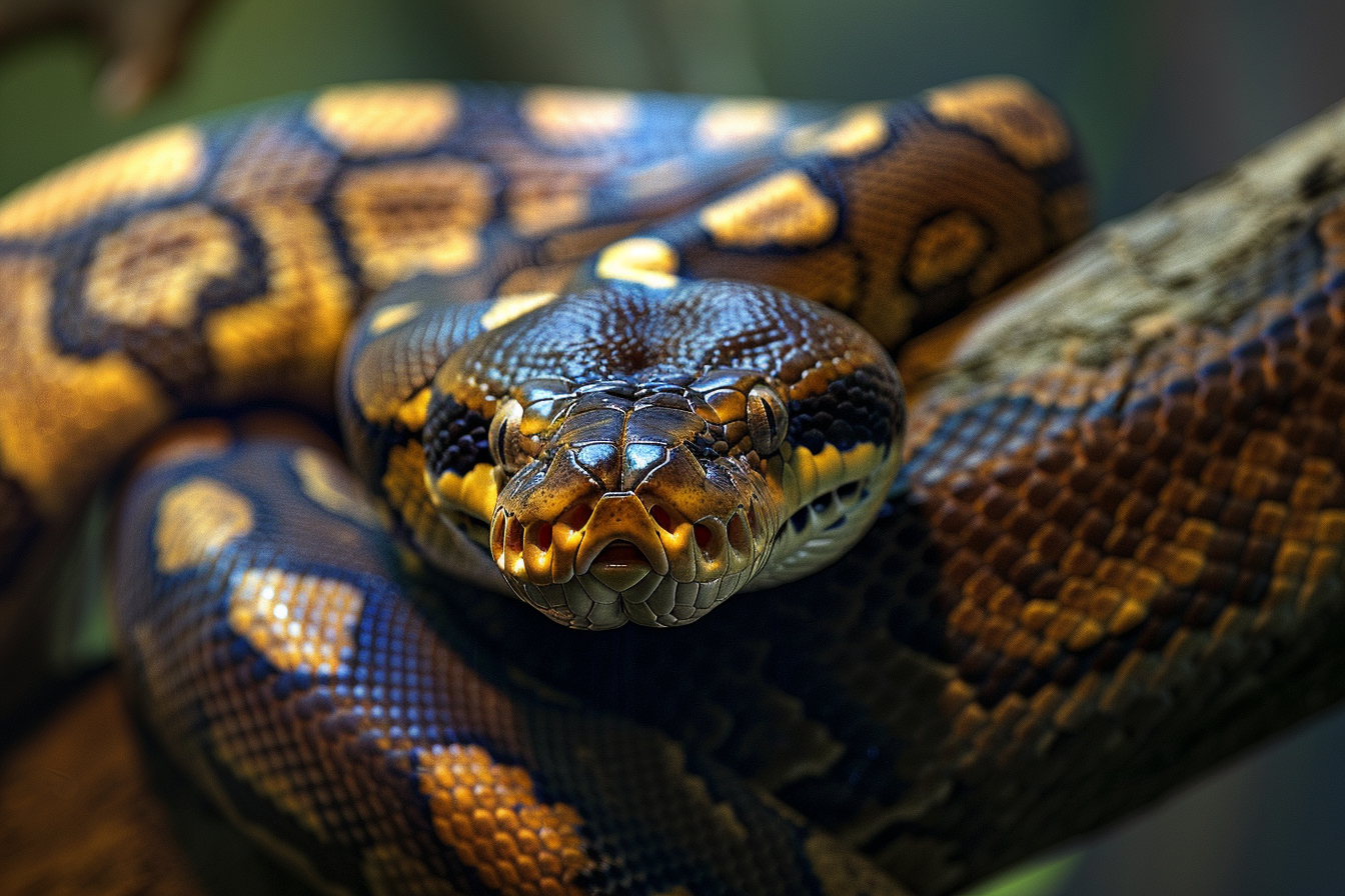 Image gratuite Python prêt à frapper 3