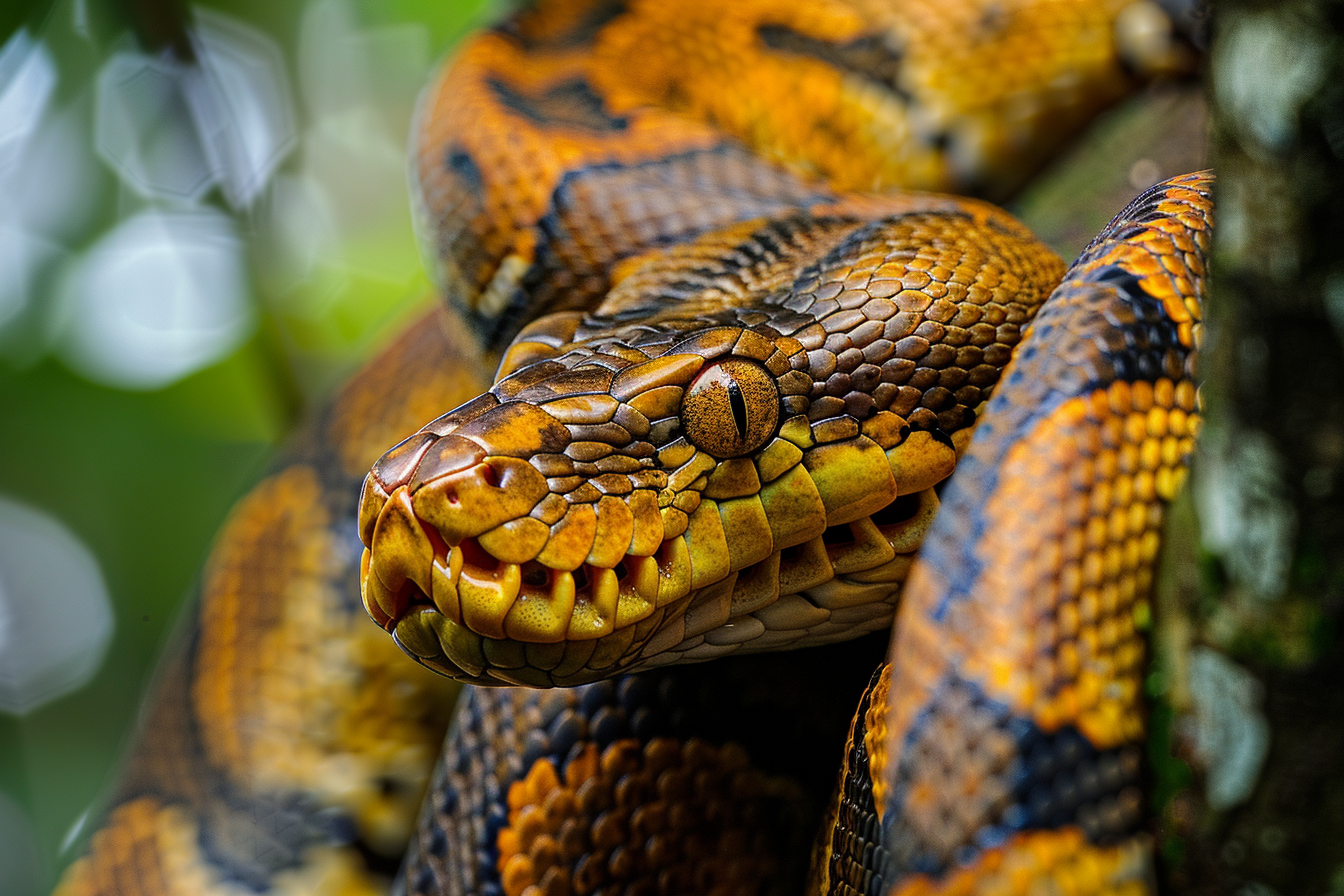 Image gratuite Python prêt à frapper 4