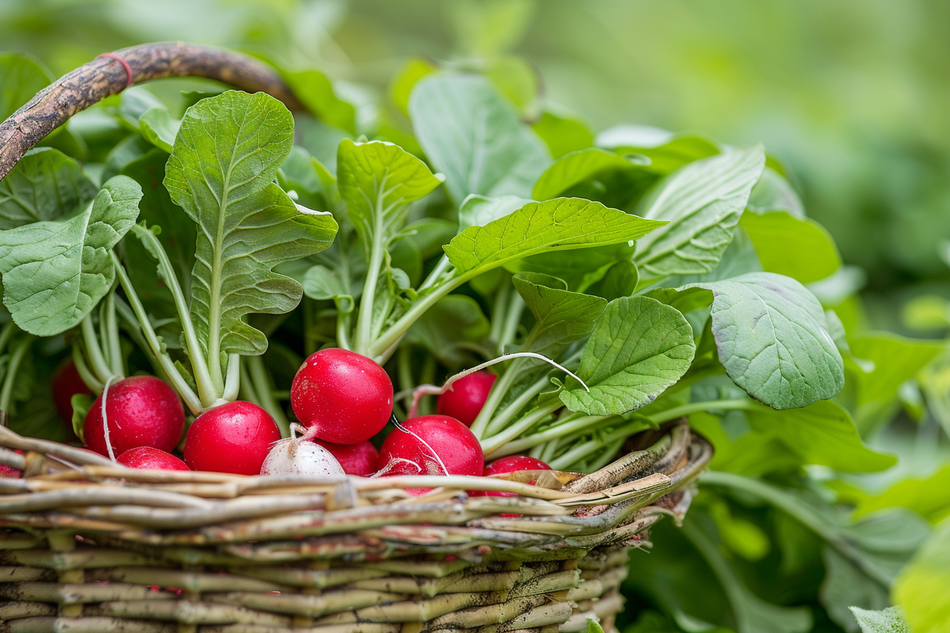 Image gratuite Radis frais à la ferme 1
