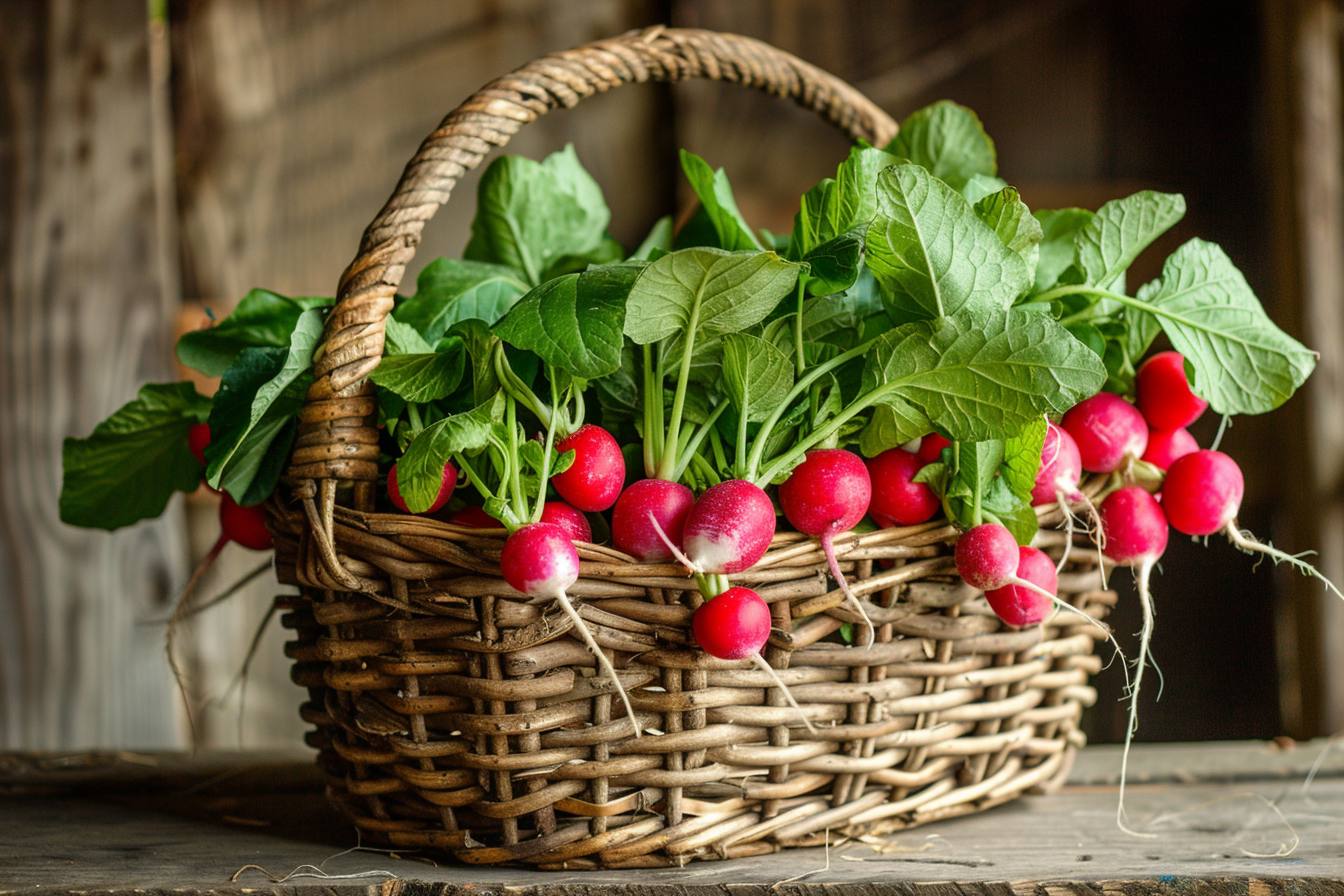 Image gratuite Radis frais à la ferme 2