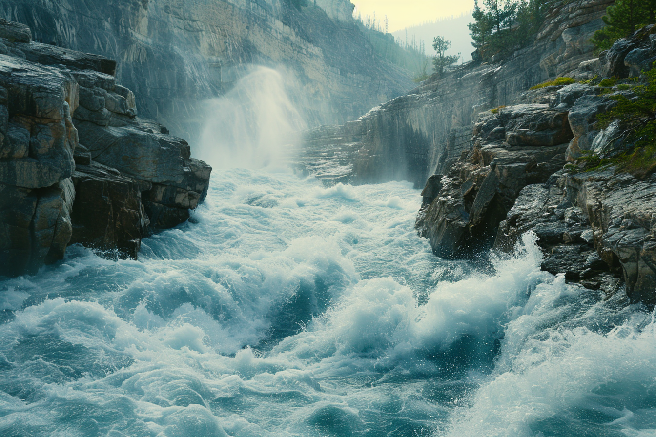 Image gratuite Rapids de rivière sauvage 2