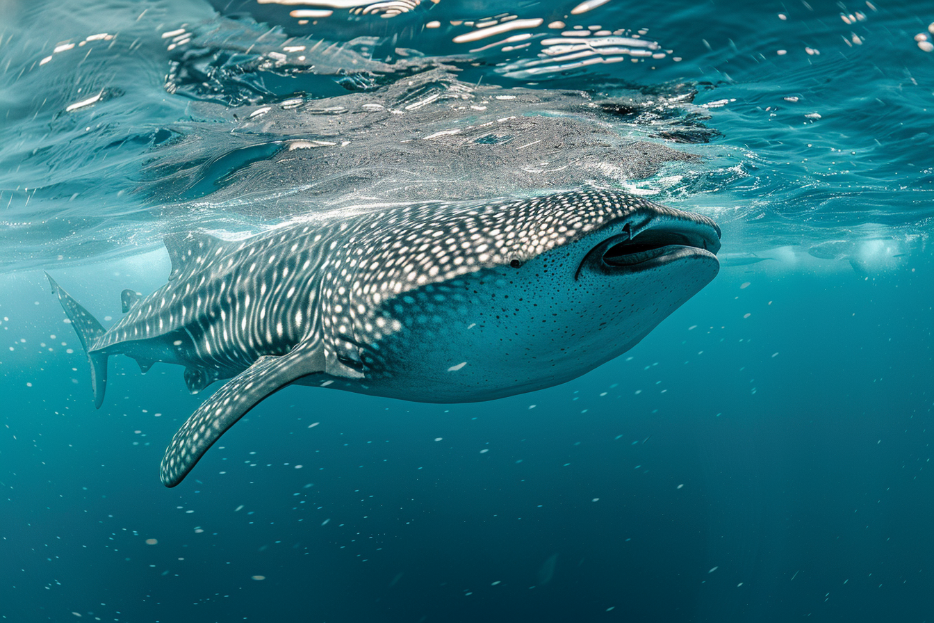 Image gratuite Requin-baleine paisible 1