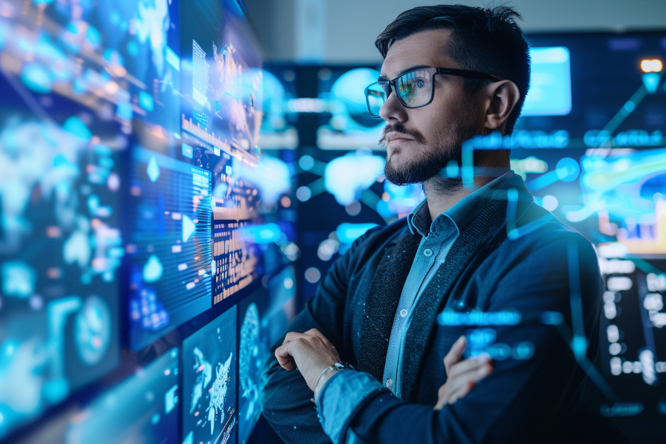 Image gratuite Responsable communication virtuelle 1