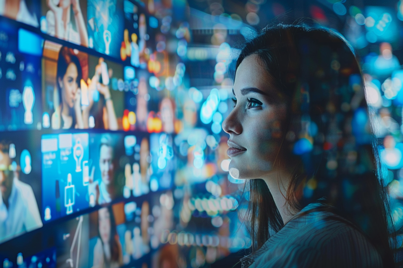 Image gratuite Responsable communication virtuelle 4