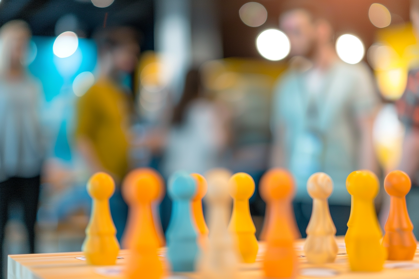 Image gratuite Responsable dev organisationnel planifiant team-building 3