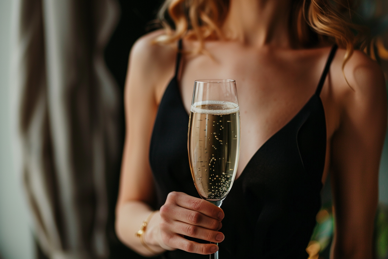 Image gratuite Robe noire classique soirée cocktail 2