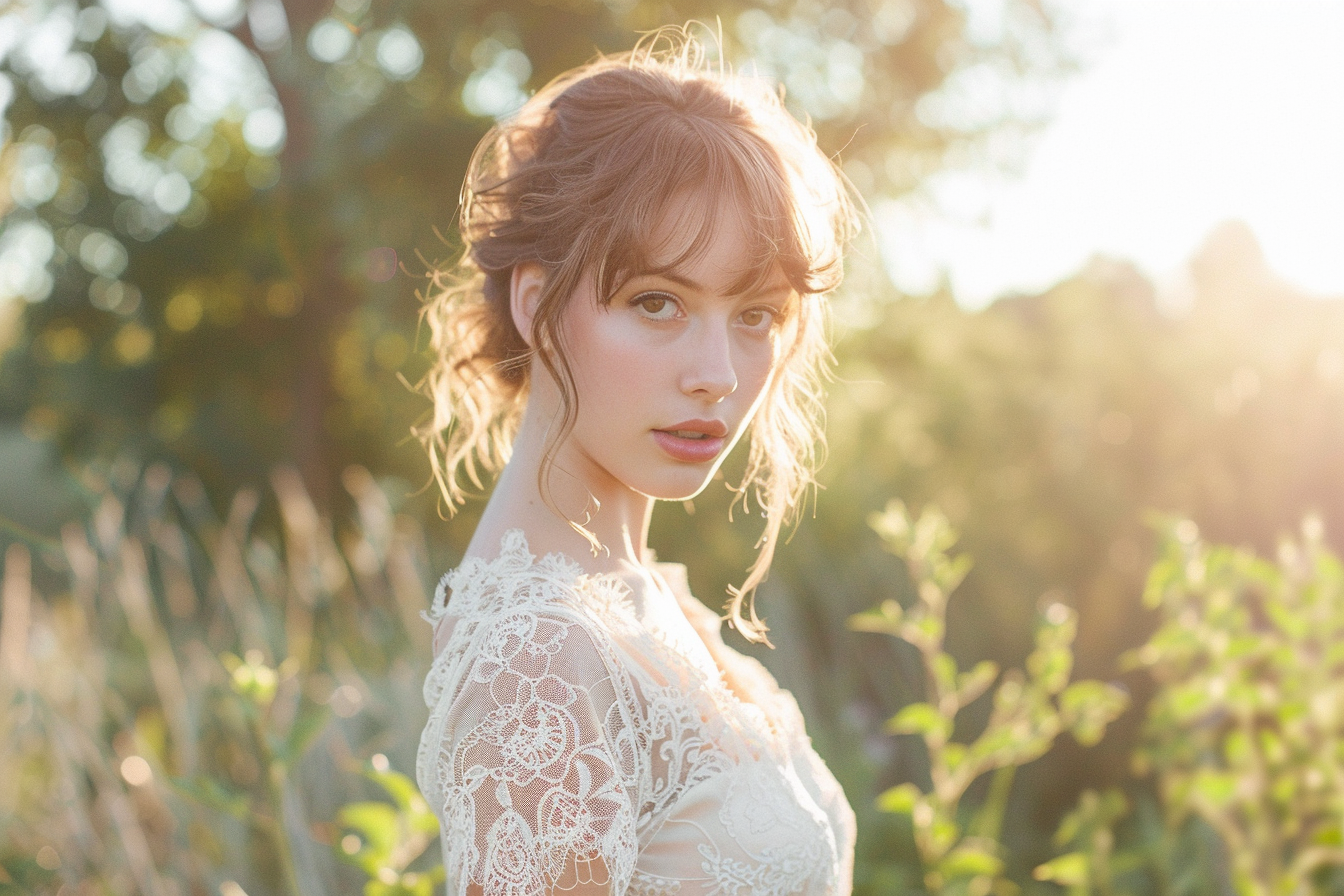 Image gratuite Robe romantique dentelle soirée spéciale 2