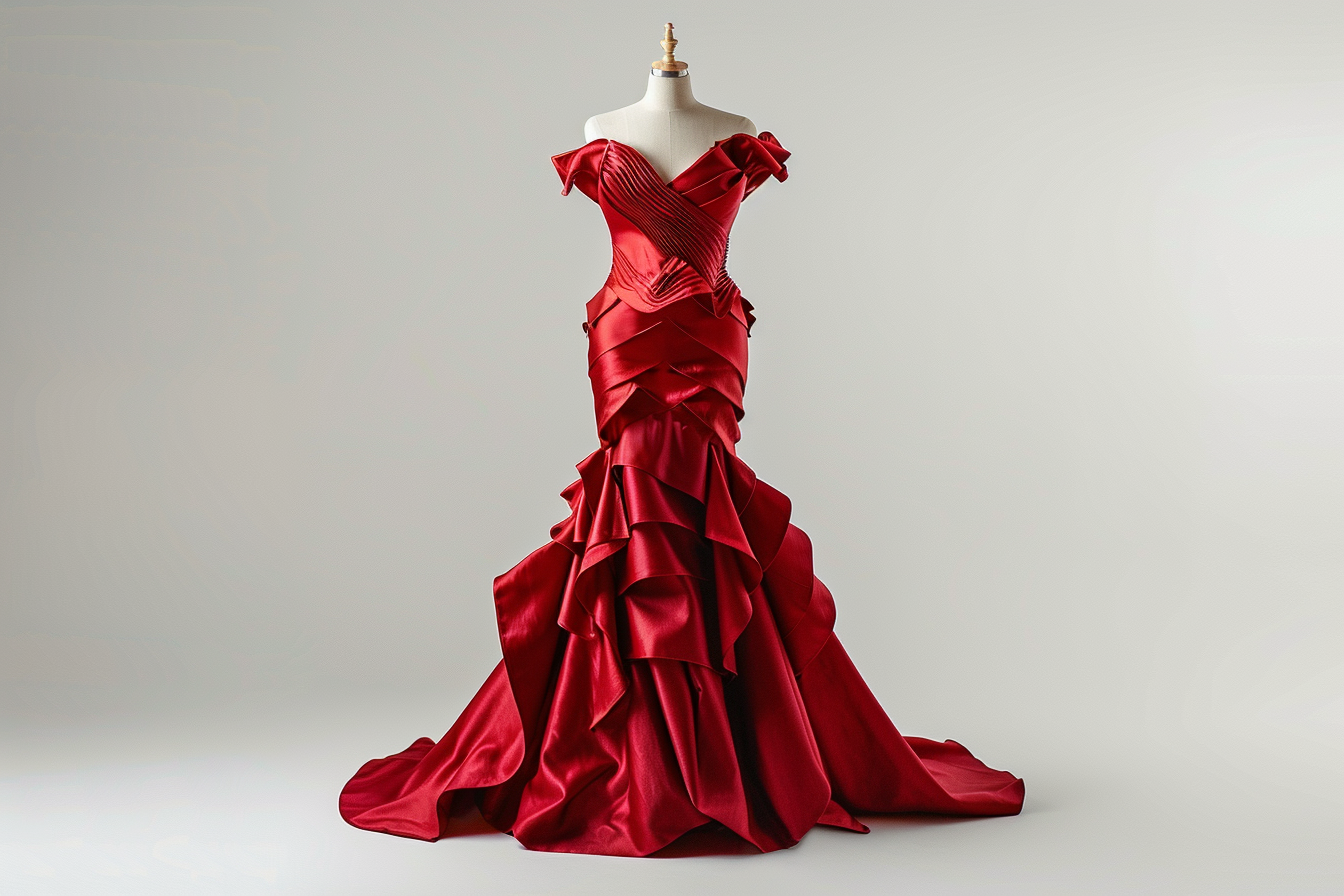 Image gratuite Robe soirée élégante tapis rouge 2