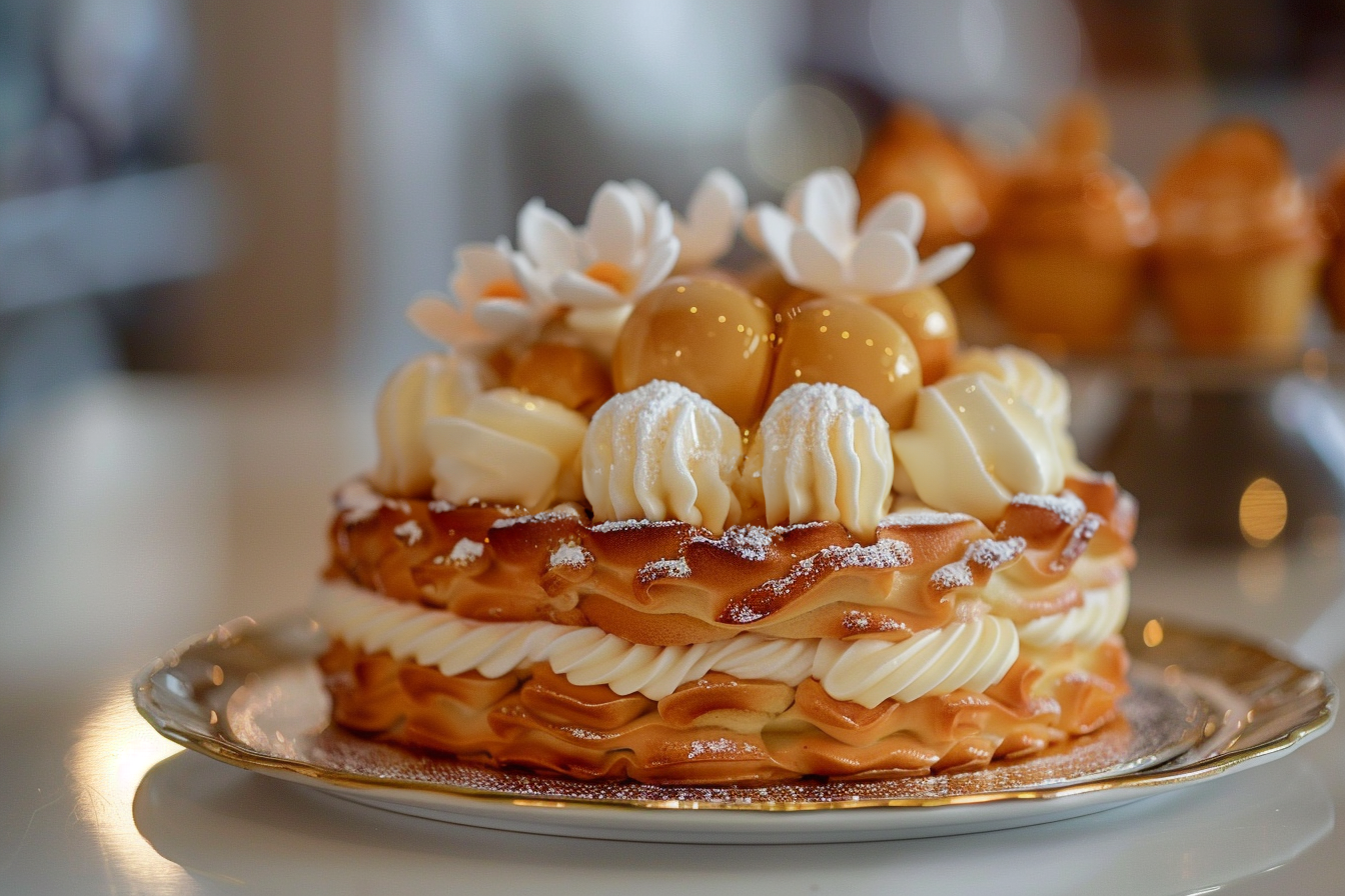 Image gratuite Saint-Honoré caramel 1