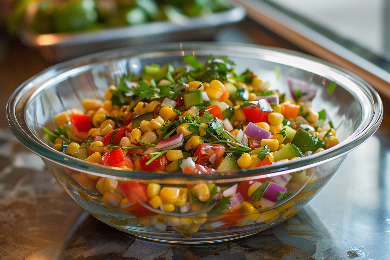 Image gratuite Salade de maïs 2