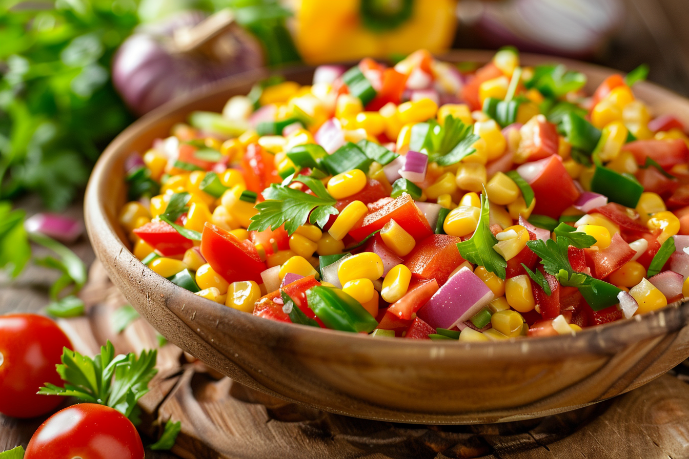 Image gratuite Salade de maïs 3