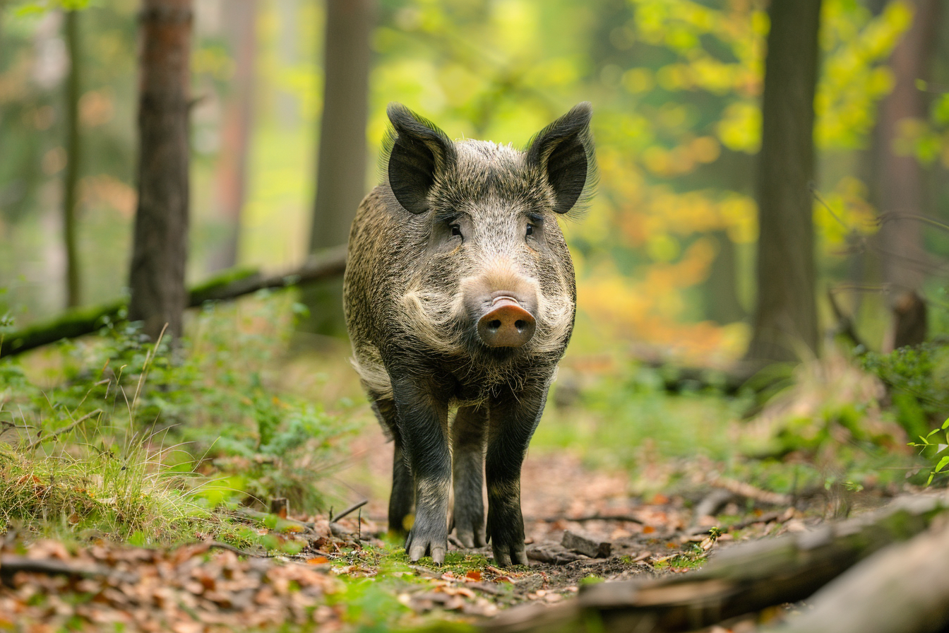 Image gratuite Sanglier dans une clairière 1