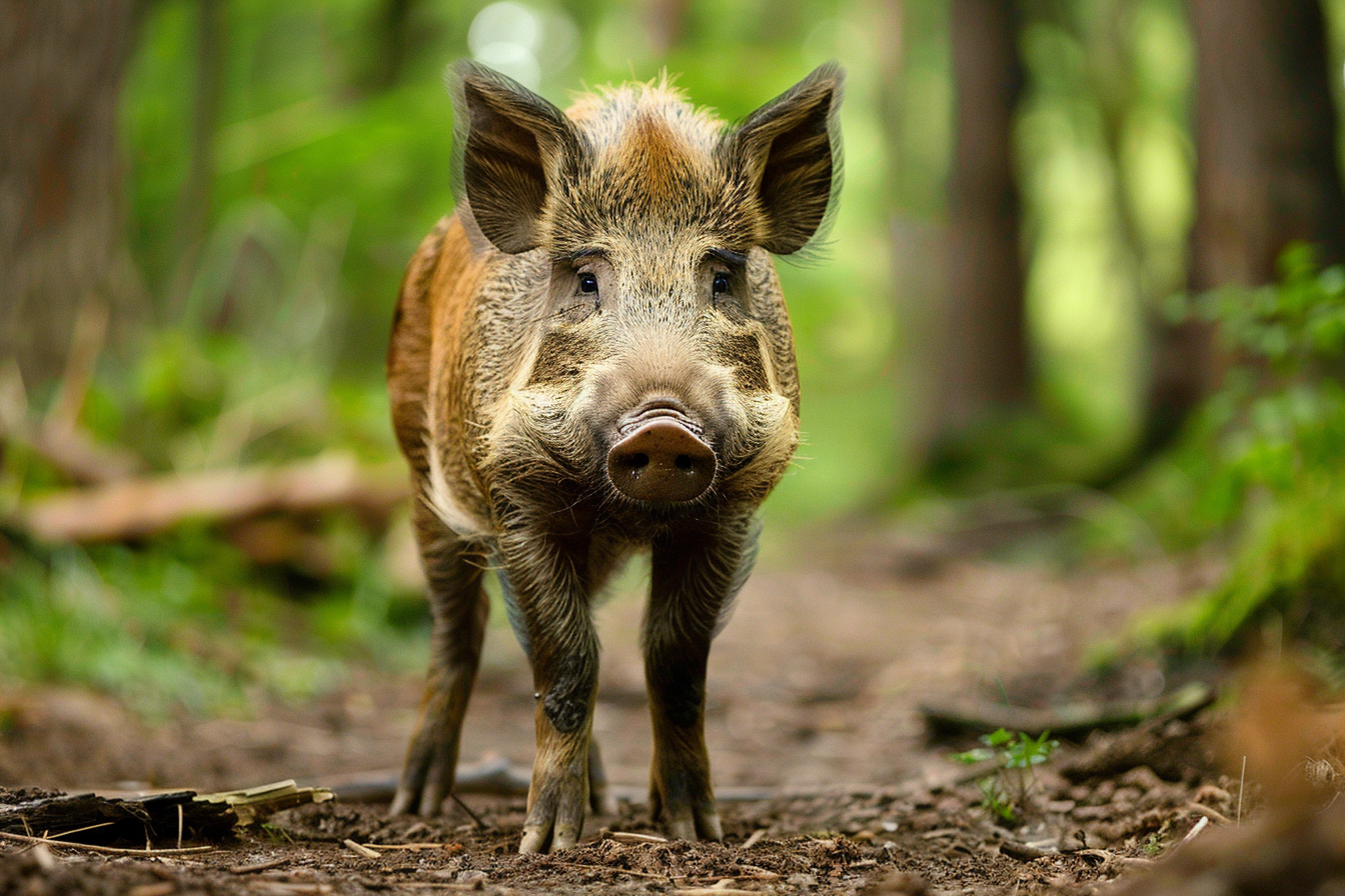 Image gratuite Sanglier dans une clairière 2