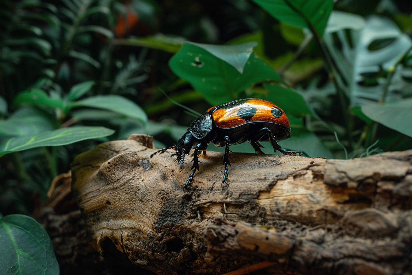 Image gratuite Scarabée dans la forêt 1