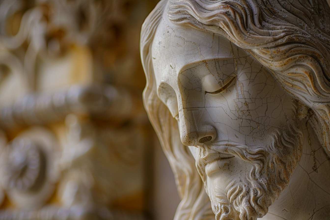 Image gratuite Scène tranquille sculpture Jésus, chapelle 4