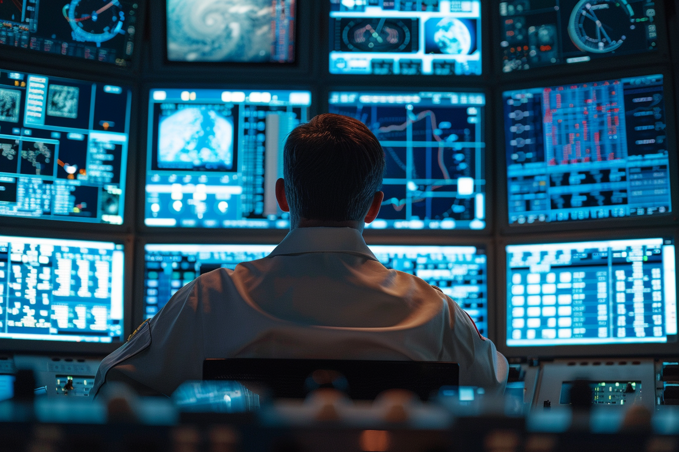 Image gratuite Scientifiques, mission spatiale, salle de contrôle 1