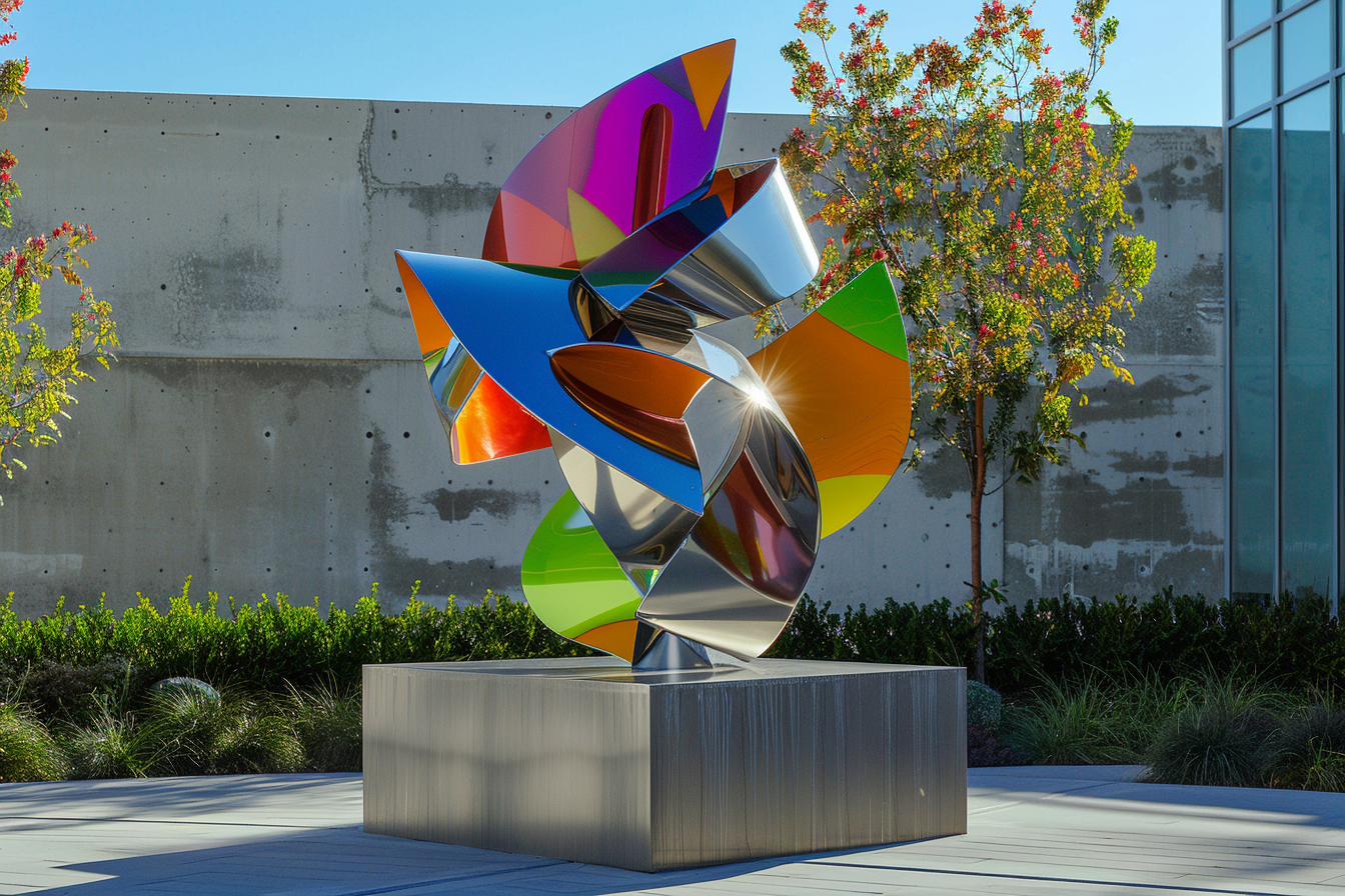 Image gratuite Sculpture abstraite contemporaine 1