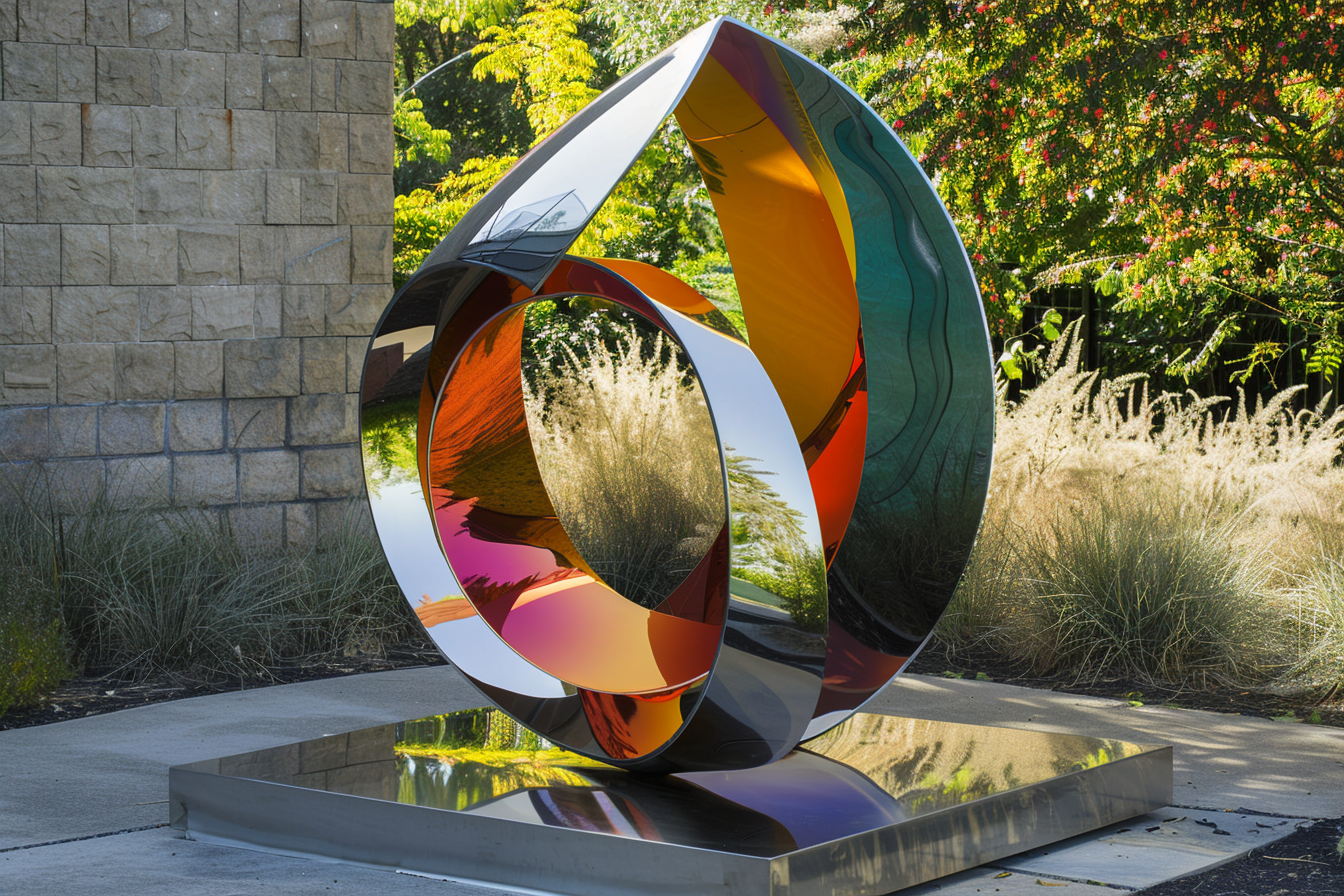 Image gratuite Sculpture abstraite contemporaine 3