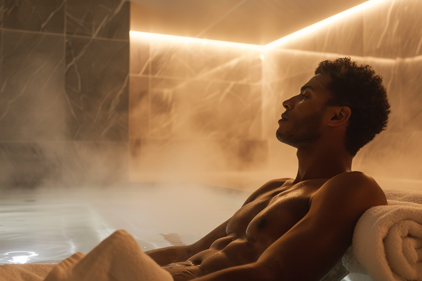 Image gratuite Séance de hammam moderne 1