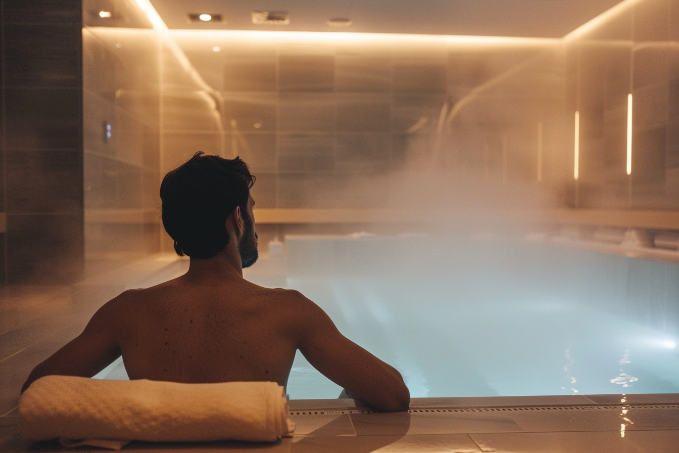 Image gratuite Séance de hammam moderne 4