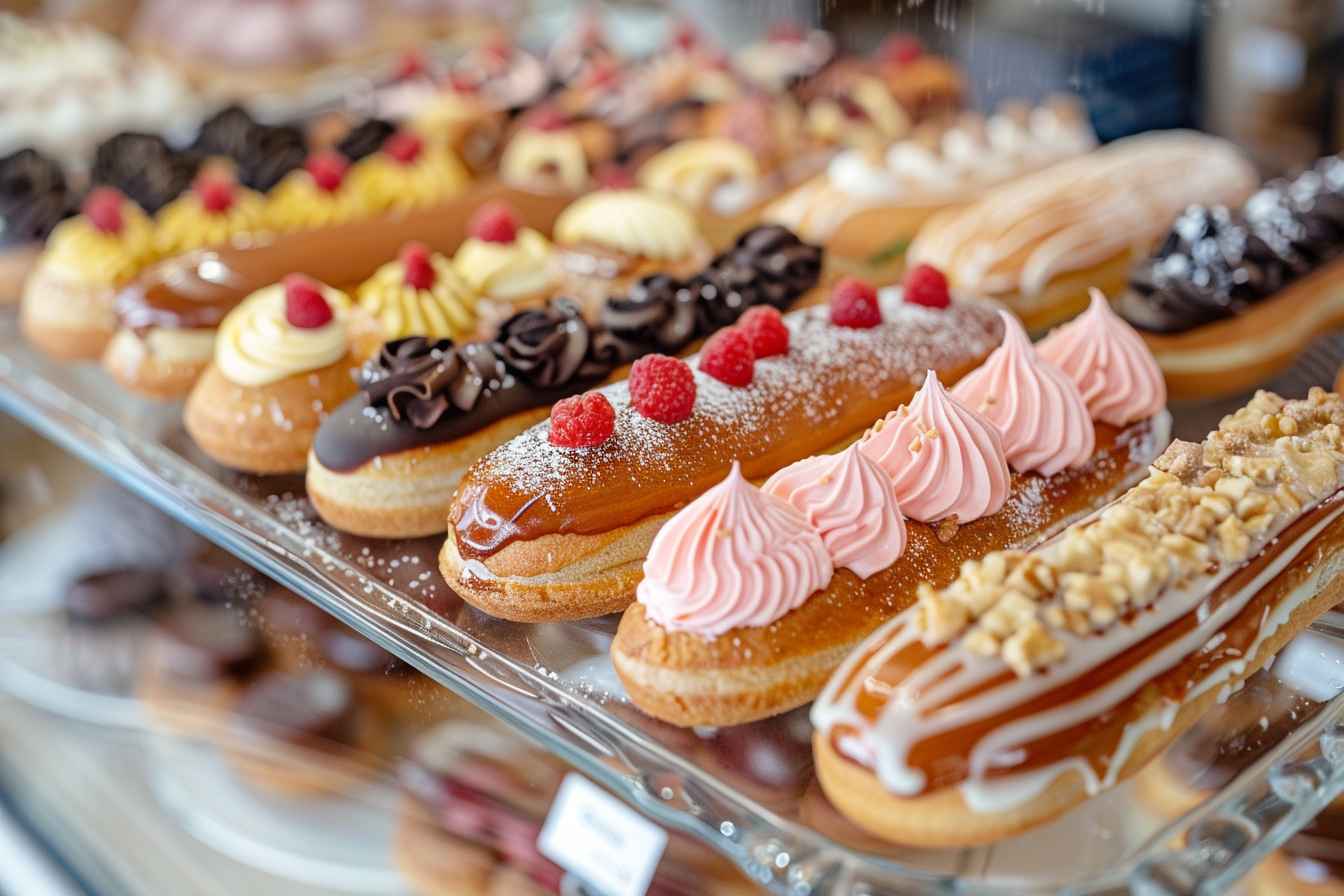 Image gratuite Sélection de mini éclairs 1