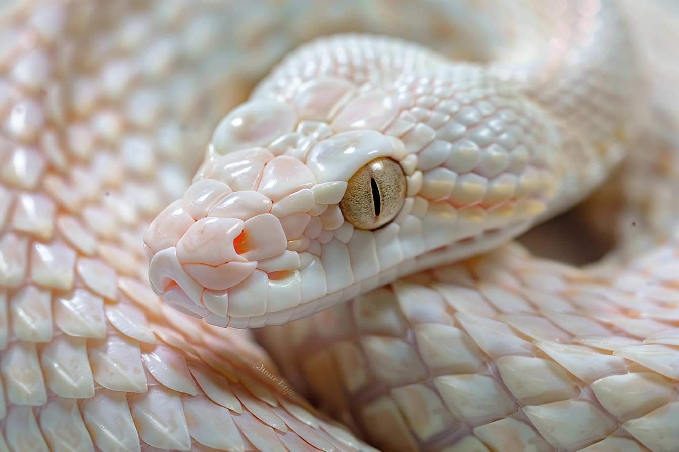 Image gratuite Serpent en train de muer 1