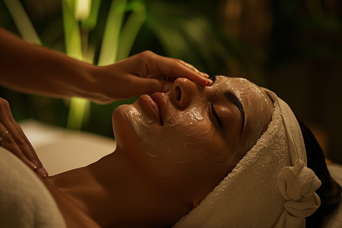 Image gratuite Soin du visage apaisant 3